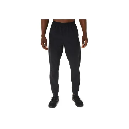 Asics Metarun Вязаные Тренировочные Штаны Мужские Черные