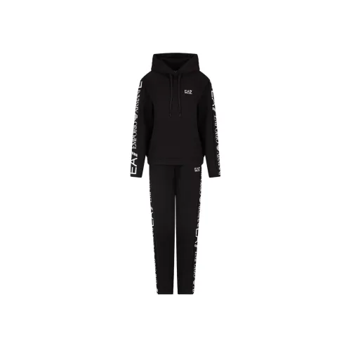 EMPORIO ARMANI EA7 Черный Женские Повседневные костюмы
