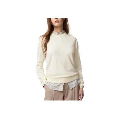 UNIQLO Сливочный Женские Свитеры