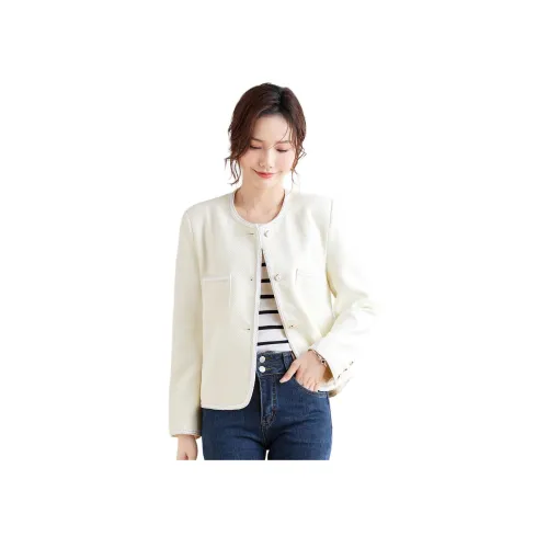 TERRE BLEUE Куртки и Пальто Женские Бежевые