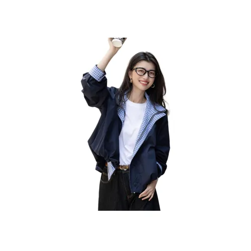 Dme Темно-синие женские куртки