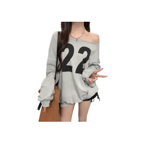 YINLEI Длинный рукав Т-рубашка Женская