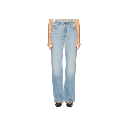 GRLFRND Джинсы Женские Светло-Синий