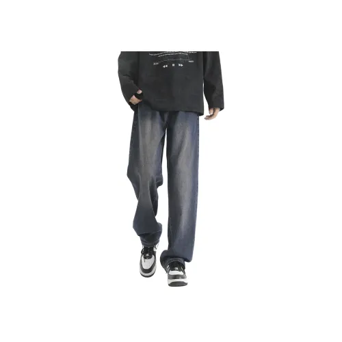 ArcaneFunk Джинсы Унисекс Медный Синий