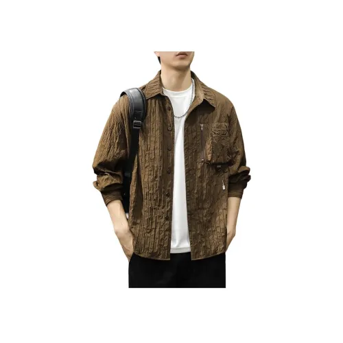 QIANJINNIU Кофе Унисекс Рубашки