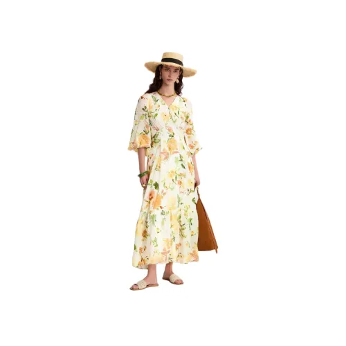 FABRIQUE Короткое платье с короткими рукавами женское