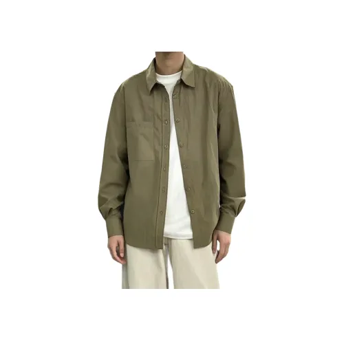 GANGZAI Длинный рукав рубашка унисекс