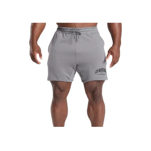 GYMSHARK Повседневные шорты Мужские Средне-серые