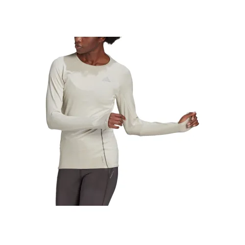 Adidas RunnerAEROREADY T Рубашка Женская Зеленая