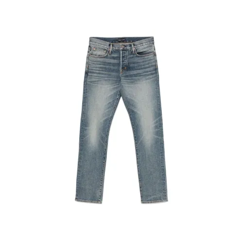 TOM FORD Небесно-голубой Мужской Джинсы