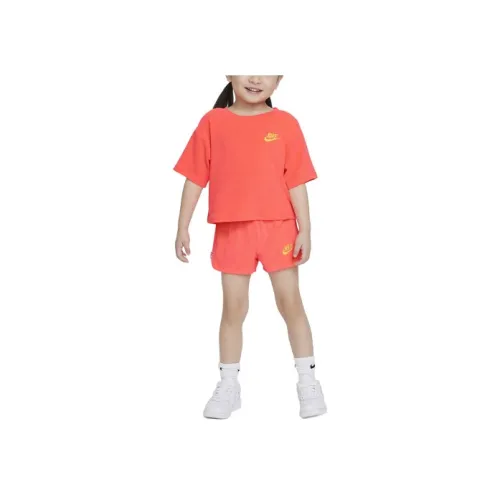 nike Kids Комплекты Детская одежда 'Let'S Roll' Полотенце Махровый Набор Арбузно-розовый красный Infant и Toddler