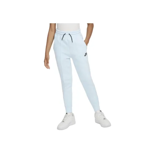 nike Sportswear Tech Fleece Вязаные Тренировочные Штаны Glacier Blue Подростки