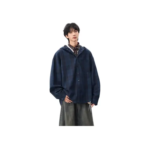 SOCKKEY Синий Унисекс Рубашки