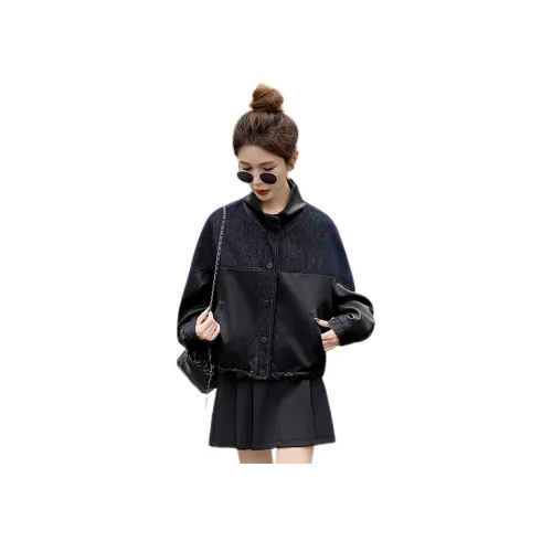 Pure Shimane кожаная куртка для женщин