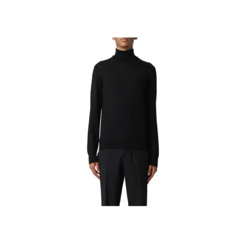 Ermenegildo Zegna Черные Мужские Свитера