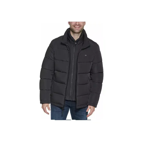 Calvin Klein Черный Мужской Пуховик