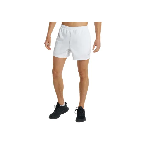 GYMSHARK Белые Мужские Повседневные Шорты