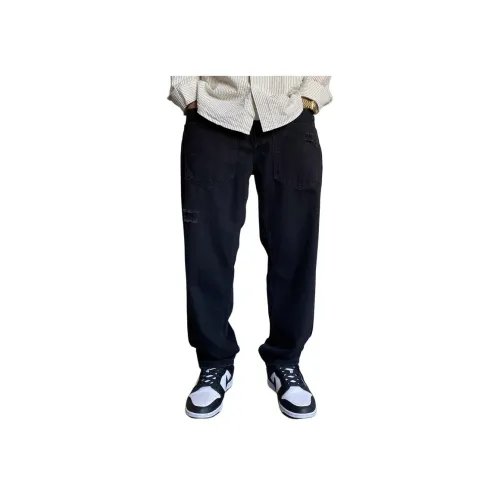 ZHANDASHUAI Мужские черные джинсы