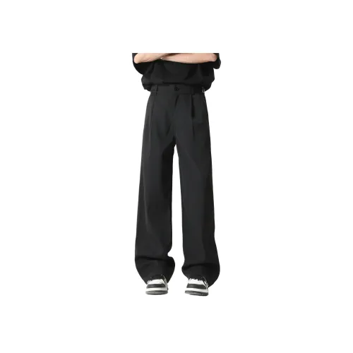 SUPERHEY Черные унисекс костюмные брюки