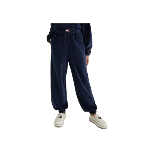 Tommy Hilfiger Синие Женские Вязаные Спортивные Брюки