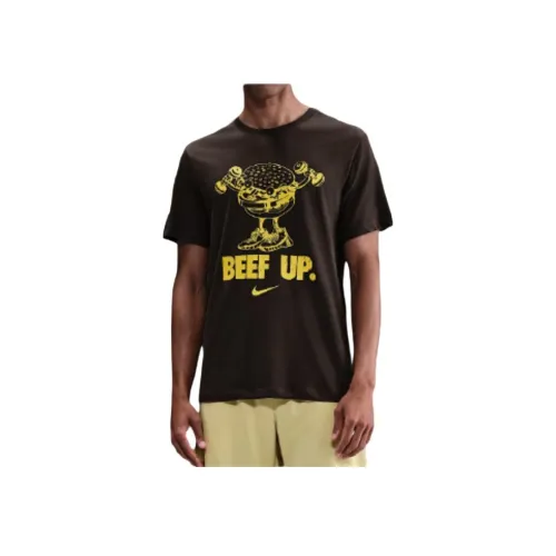 Nike Clothing Коричневый Мужской T-Рубашки