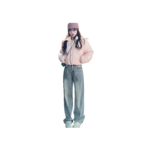 BELOVED STARRY Модные Джинсы с широкими штанинами Женские