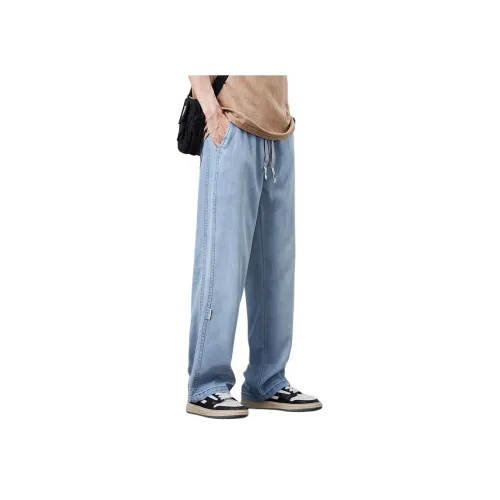 SLLAVIF Мужские Повседневные Брюки