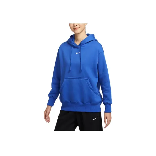 Nike Clothing Синий Женские Свитшоты