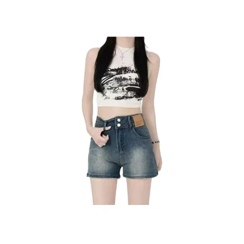 Concubine Zhu Джинсовые шорты Женские