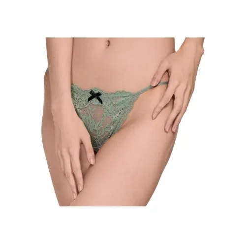 Victoria's Secret 1 пачка Зеленый Женский стринг