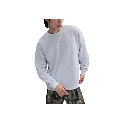 nike Club Светло-Серый Мужской Свитшот