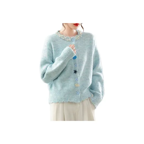 H YXIANG Синий Женский Трикотаж