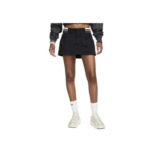 Nike Sportswear Повседневные Юбки Женские Черный Антрацит