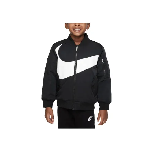 NIKE Черные Kids Утеплённые Куртки