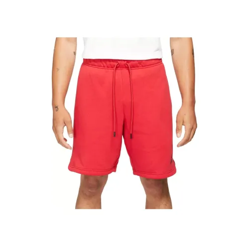 JORDAN Red Men's Casual Shorts Джордан Красный Мужские Повседневные Шорты