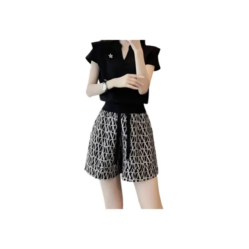 SIXUSICHOU Женские Повседневные Костюмы