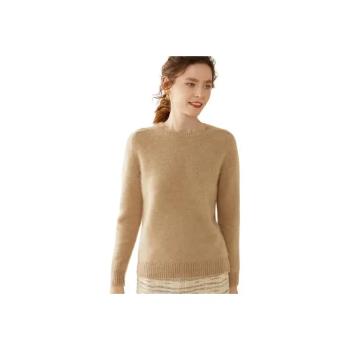 H YXIANG Кашемир Свитер Женские