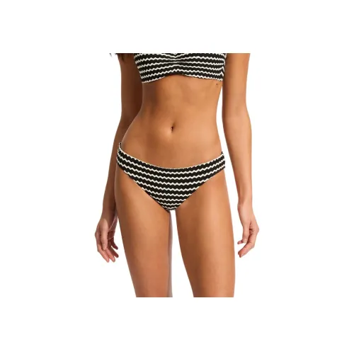 SEAFOLLY Черно-белая панда Женские бикини