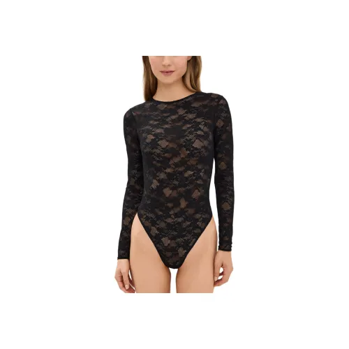 Fleur Du Mal Черный Женские Боди