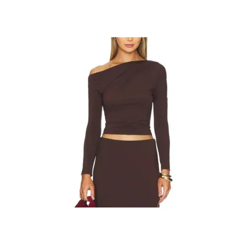 RAG BONE T-рубашка Женская Шоколад