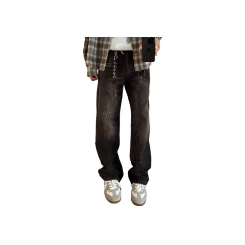 FRQ Черные Унисекс Джинсы
