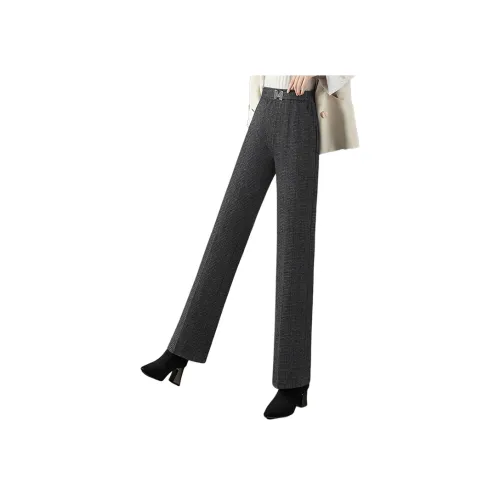 Cypress House Повседневные брюки Женские Черные полосы