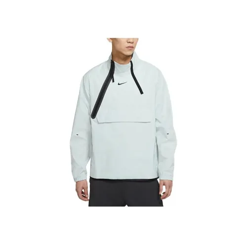 Nike Светлый Серебряный Мужские Куртки
