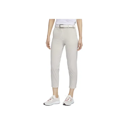 Nike Повседневные брюки Женские Светлый костный Черный