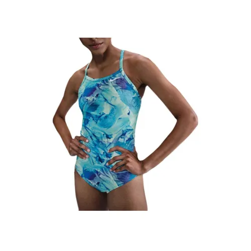 Nike One Piece Купальник Женские Синий