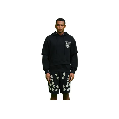 TCH Черный с серебристым логотипом Унисекс Свитшоты