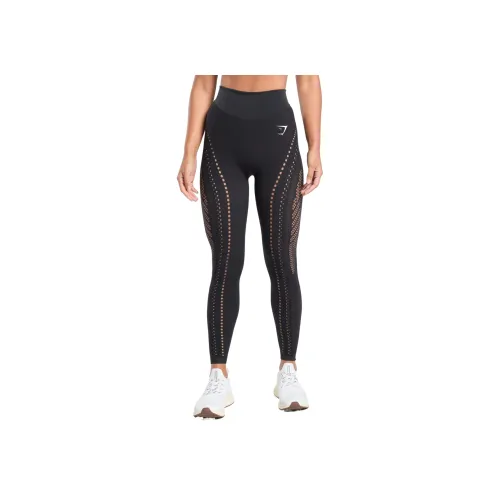 GYMSHARK Черные Женские Спортивные Брюки