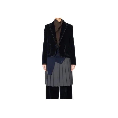 Колор Бизнес Костюм Женский Морской Синий