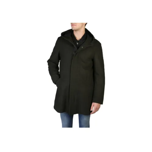 ARMANI EXCHANGEAE Хлопковый пуховик Мужской Темно-зеленый