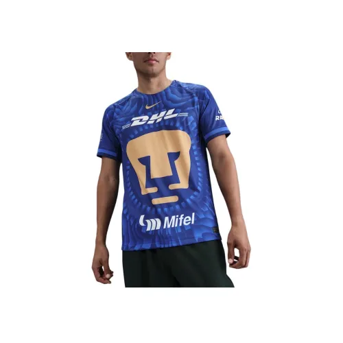 Nike Clothing Темно-королевский синий Мужской Футбольный Джерси